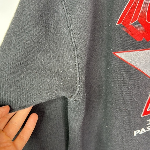 Vintage Trench Ultra Wisconsin Badgers Rose Bowl 1994 Black Sweatshirt Large - Picture 4 of 9